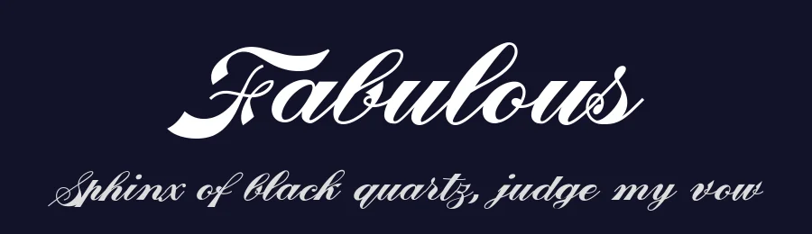 Fabulous by Måns Grebäck — Script Handwritten Font — thumbnail 2