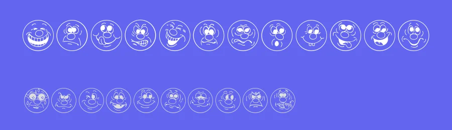 Face by West Wind Fonts — Dingbats Font — thumbnail 3