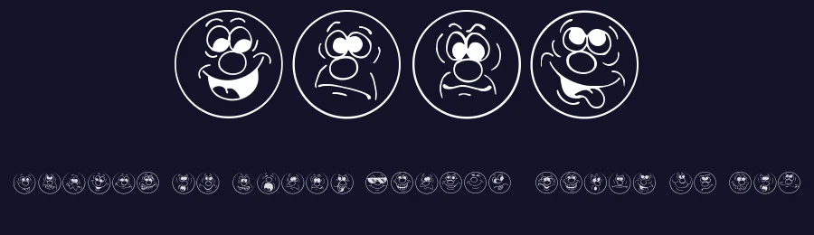Face by West Wind Fonts — Dingbats Font — thumbnail 2