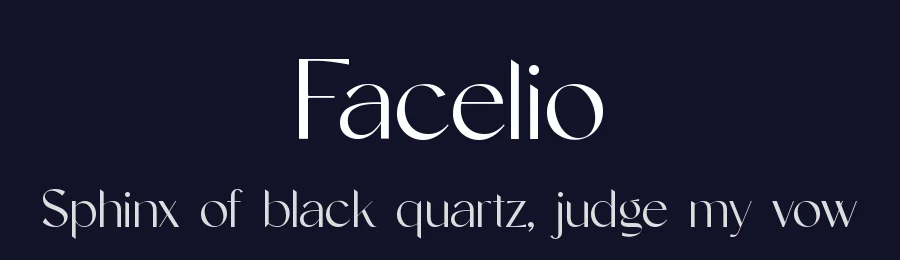 Facelio by UI Creative — Sans Serif Font — thumbnail 2
