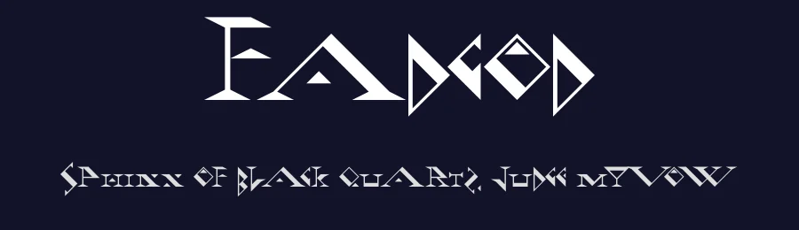 Fadgod by Typodermic Fonts — Decorative Font — thumbnail 2