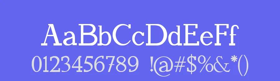 Fafers Irregular Serif by Fábio Fafers — Sans Serif Font — thumbnail 3