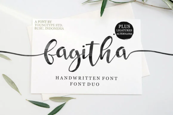 Fagitha Font by Youngtype — Script Handwritten Font