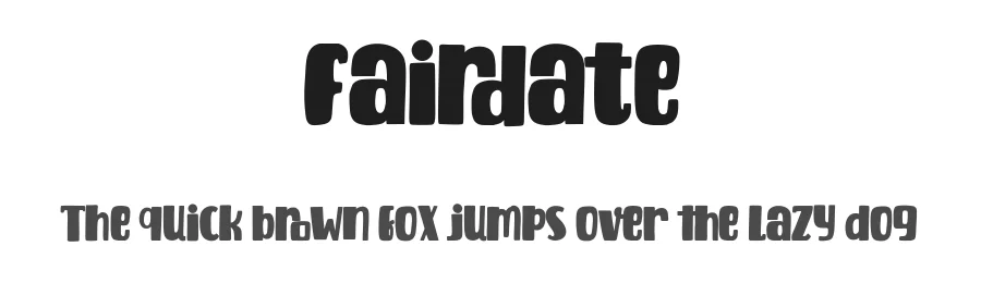 Fairdate by Maulana Creative β Decorative Font