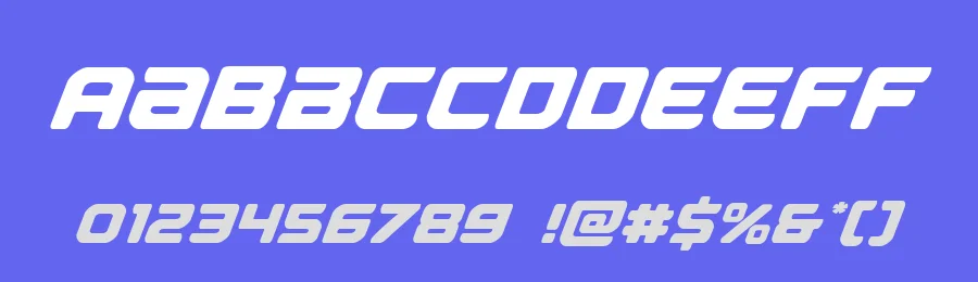 Falcon Punch by Iconian Fonts — Display Font — thumbnail 3