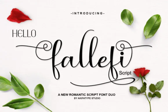 Fallefi Font by akifatype — Script Handwritten Font
