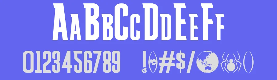 Falling Skies by SpideRaYsfoNtS — Display Font — thumbnail 3