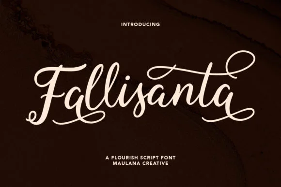 Fallisanta Font by Maulana Creative — Script Handwritten Font