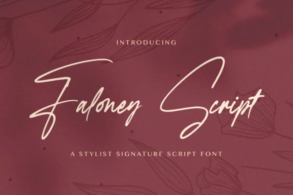 Faloney Script Font by StringLabs — Script Handwritten Font