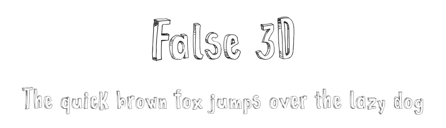 False 3D