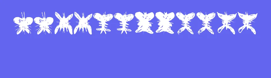 Falter by Vladimir Nikolic — Dingbats Font — thumbnail 3