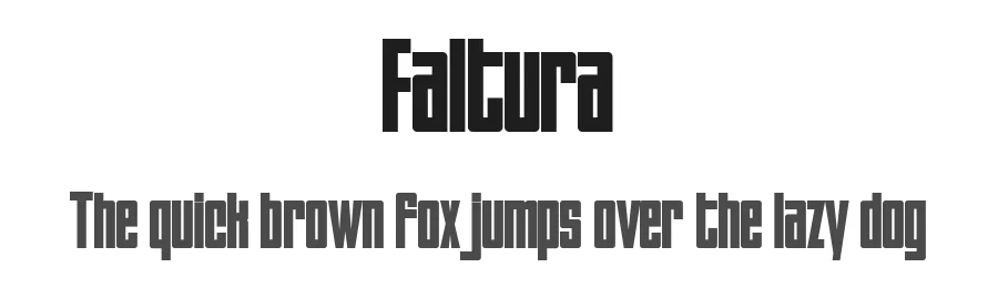 Faltura by Måns Grebäck — Sans Serif Font