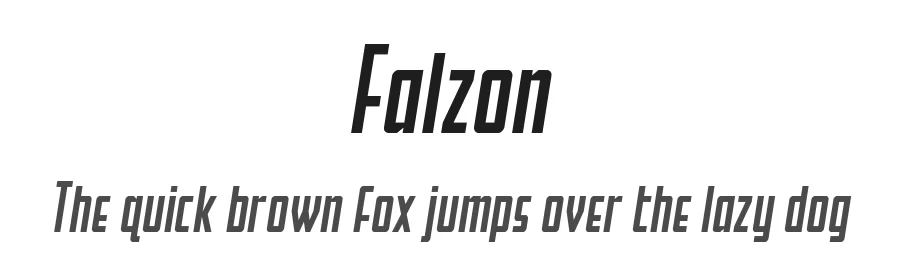 Falzon by Iconian Fonts — Sans Serif Font
