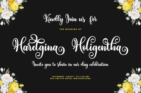 Family Holiday Font by IRF Lab Studio — Script Handwritten Font — thumbnail 4