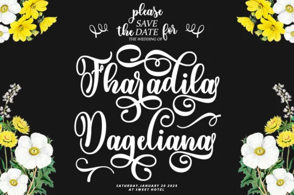 Family Holiday Font by IRF Lab Studio — Script Handwritten Font — thumbnail 5
