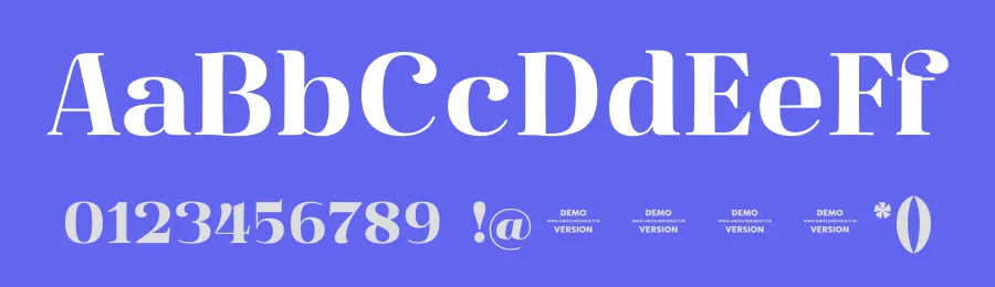 Famosa by Anita Jürgeleit — Serif Font — thumbnail 3