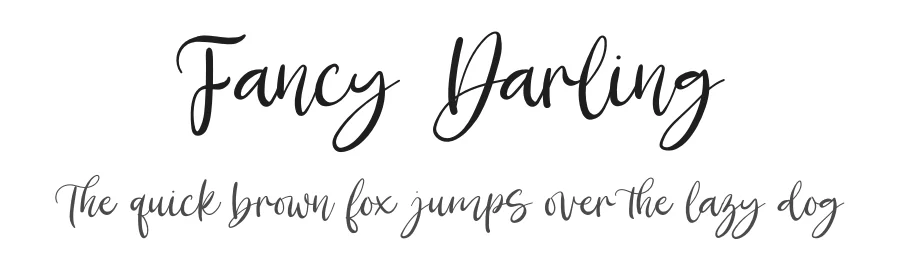 Fancy Darling