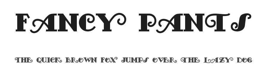 Fancy Pants