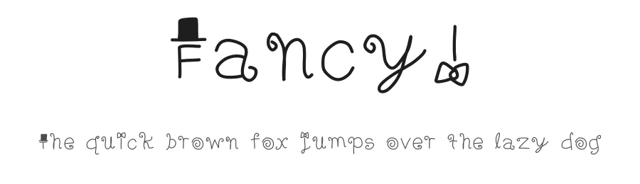 Fancy! by Geronimo Font Studios — Decorative Font