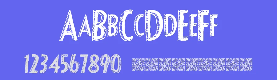 Fancy Shadow by Xerographer Fonts — Decorative Font — thumbnail 3