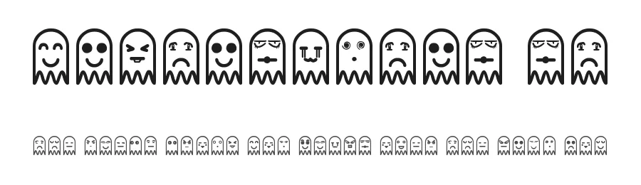 Fantasmytas St by Southype — Dingbats Font