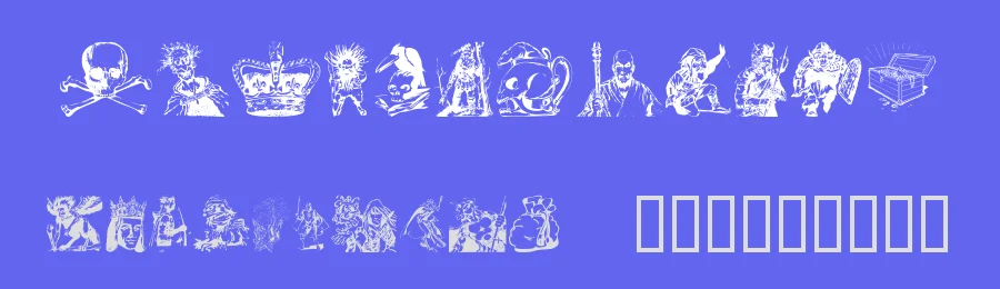 Fantasy Clipart by GemFonts / Typotheticals — Dingbats Font — thumbnail 3
