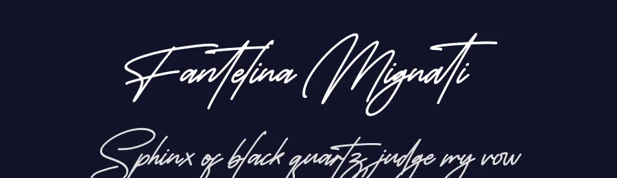 Fantelina Mignati by Perspectype Studio - Letterena.com — Script Handwritten Font — thumbnail 2