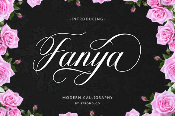 Fanya Font by Strong.co — Script Handwritten Font