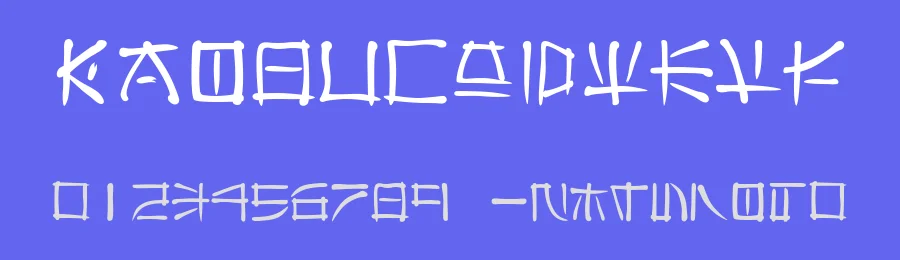 Far East by Matthew Welch — Decorative Font — thumbnail 3