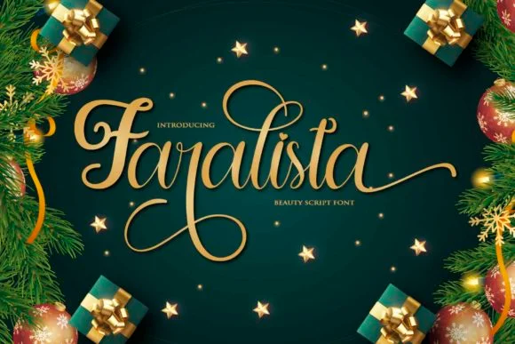 Faralista Font by Alfinart β Script Handwritten Font