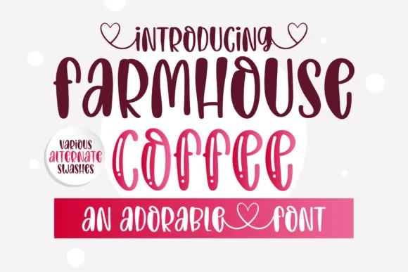 Farmhous Coffee Font by BitongType — Script Handwritten Font