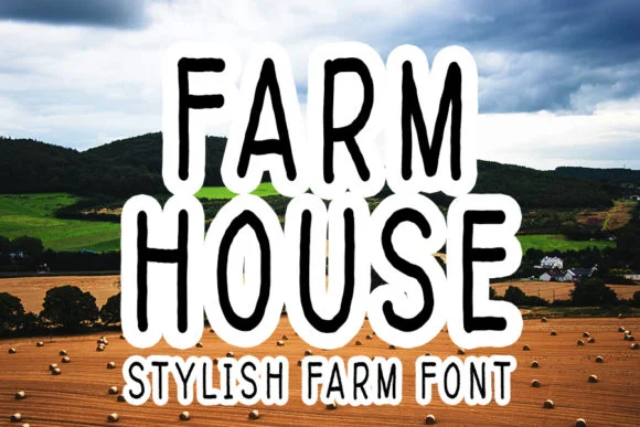 Farmhouse Font by FL Space by FL Space — Script Handwritten Font