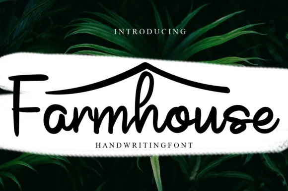 Farmhouse Font by Garcio by Garcio — Script Handwritten Font