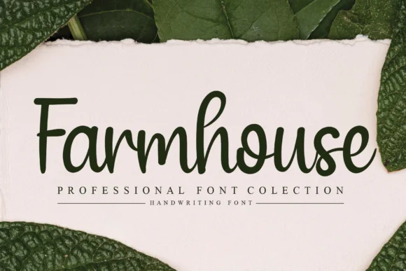 Farmhouse Font by Roronoa zoro.S.P.D by Roronoa zoro.S.P.D — Script Handwritten Font
