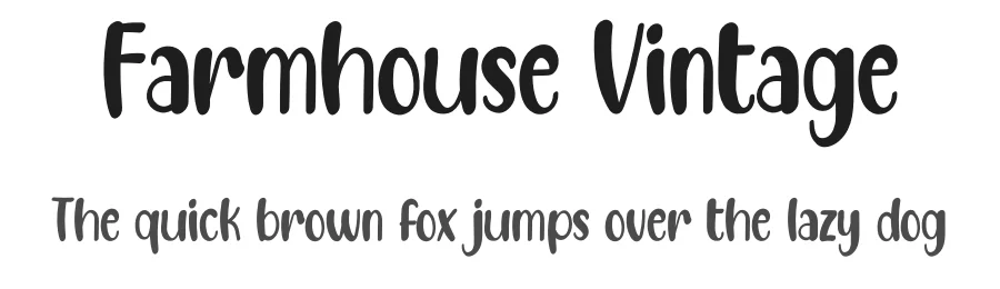 Farmhouse Vintage