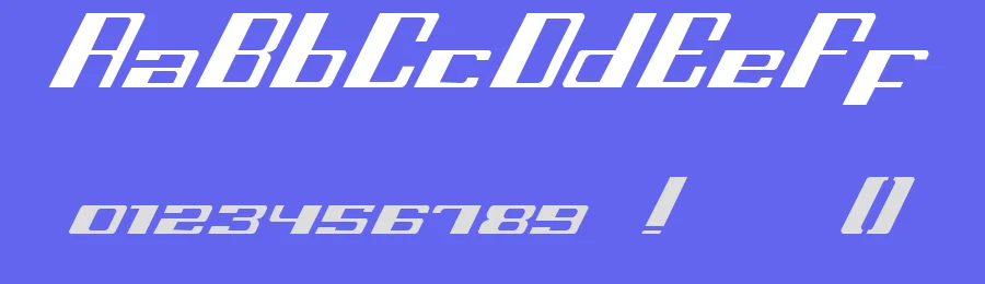 Fast SS by Martin Mazzon — Display Font — thumbnail 3