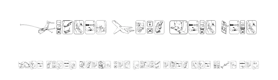 Fasten Your Seat Belt by pheist β Dingbats Font