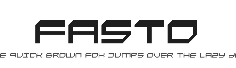 Fasto by Raymond Brekelmans — Display Font