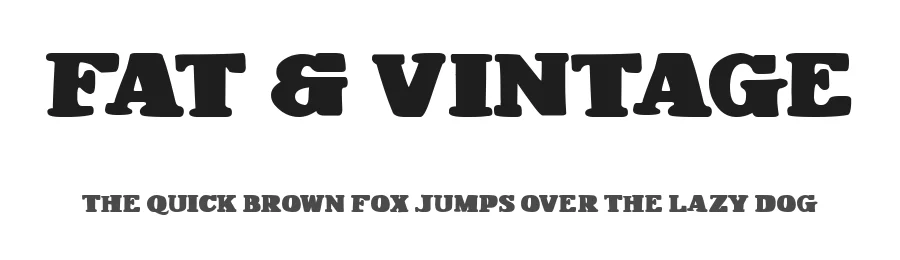 Fat & Vintage