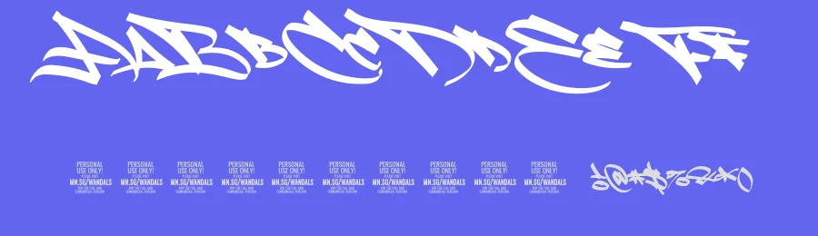 Fat Wandals by Måns Grebäck — Script Handwritten Font — thumbnail 3
