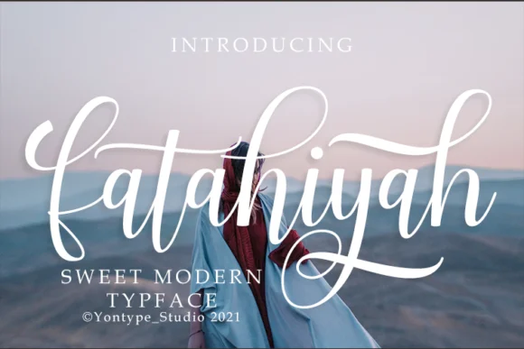 Fatahiyah Font by YonTypeStudio.Co — Script Handwritten Font