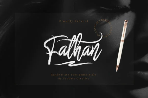 Fathan Font by Canoute Creative — Script Handwritten Font