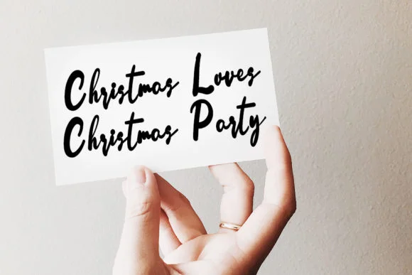 Father Santa Font by FL Space — Script Handwritten Font — thumbnail 4
