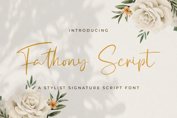 Fathony Font by StringLabs — Script Handwritten Font