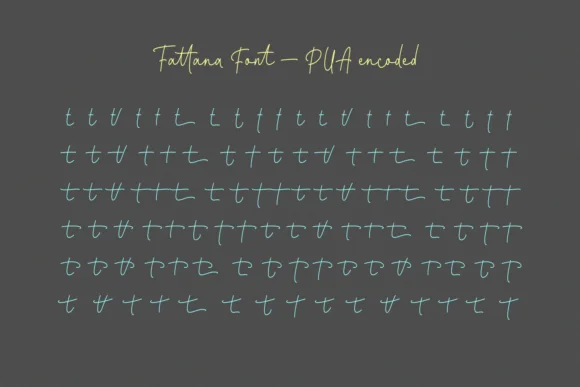 Fattana Font by Rifki (7ntypes) — Script Handwritten Font — thumbnail 6
