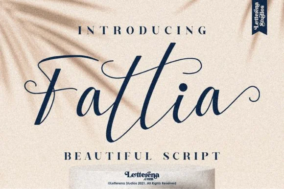 Fattia Font by Letterena Studios — Script Handwritten Font