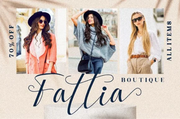 Fattia Font by Letterena Studios — Script Handwritten Font — thumbnail 9