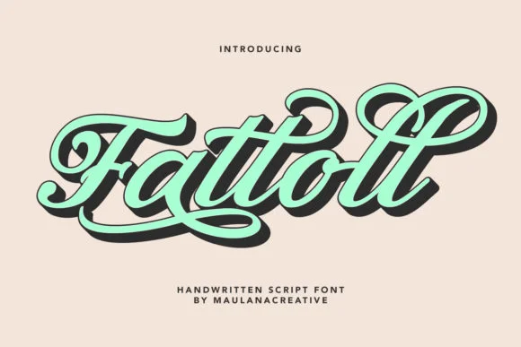 Fattoll Font by Maulana Creative — Script Handwritten Font
