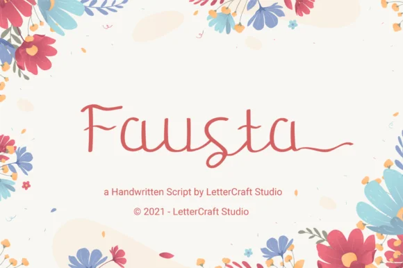 Fausta Font by LetterCraft Studio — Script Handwritten Font