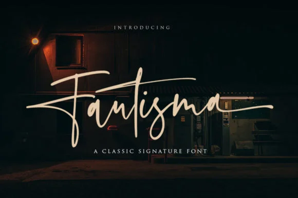 Fautisma Font by vultype — Script Handwritten Font